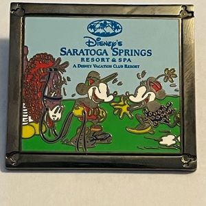 Disney Pin Walt Disney World Saratoga Springs Resort